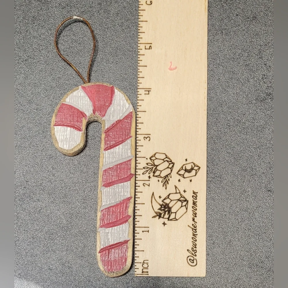 Hobby Lobby Rustic Candy Cane Ornaments Set of 4